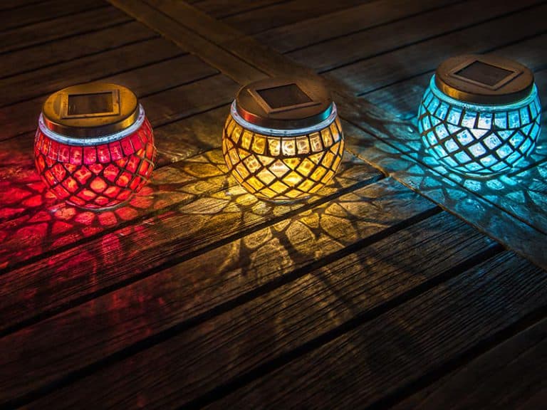 31 Inexpensive And Impressive DIY Solar Light Projects 2024   Garden Lamps Isolated 768x576 